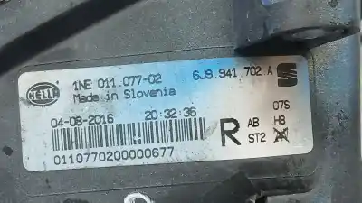 Автозапчасти б/у правая противотуманная фара за seat leon (5f1) 1.6 tdi ссылки oem iam 6j9941702a 1ne01107702 