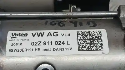 Автозапчастина б/у двигун запускається для seat leon (5f1) 1.6 tdi посилання на oem iam 02z911024l esw20er121 