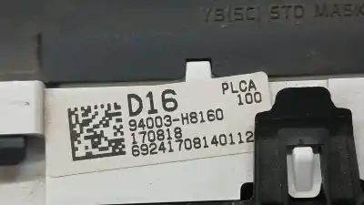 Автозапчастина б/у панель інструментів для kia stonic (yb) 1.2 cvvt посилання на oem iam 94003h8160 170818 
