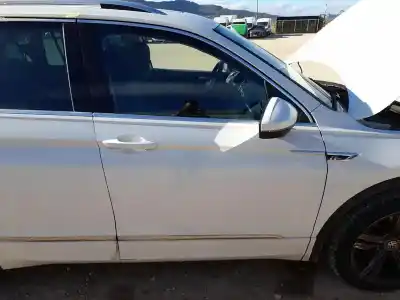 Автозапчасти б/у ДВЕРЬ ПЕРЕДНЯЯ ПРАВАЯ за VOLKSWAGEN TIGUAN (AD1, AX1)  ссылки OEM IAM 5NA831056N  