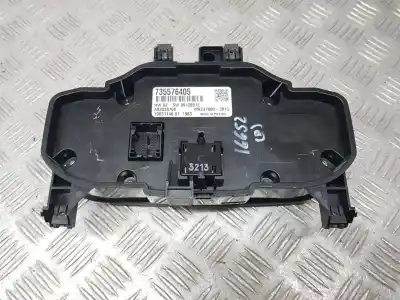 Peça sobressalente para automóvel em segunda mão comando de sofagem (chauffage / ar condicionado) por fiat 500 (312_) 1.2 (312axa1a) referências oem iam 735576405  