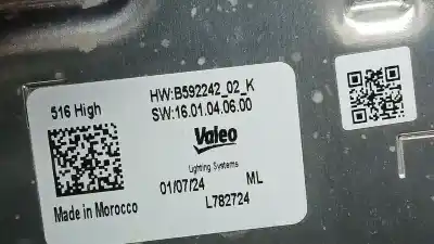 Second-hand car spare part light control unit for jeep avenger (j2) electric oem iam references l782724 b59224202k 