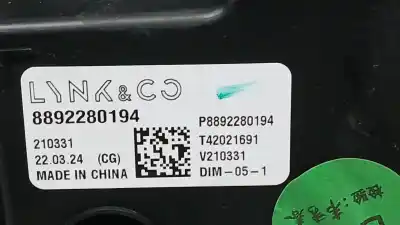 Second-hand car spare part dashboard for lynk & co 01 phev oem iam references 8892280194 t42021691 p8892280194