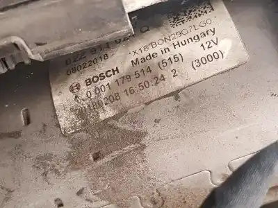 Автозапчастина б/у двигун запускається для seat leon (5f1) 1.4 tgi посилання на oem iam 02z911024q  bosch 0001179514