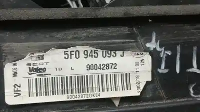 Second-hand car spare part interior left tailgate light for seat leon (5f1) 1.4 tgi oem iam references 5f0945093j 90042872 