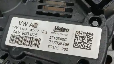 Автозапчасти б/у генератор за seat leon (5f1) 1.4 tsi ссылки oem iam 04e903015 2715542c 