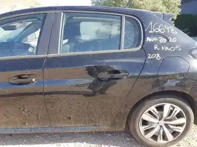Автозапчасти б/у задняя левая дверь за peugeot 208 ii (ub_, up_, uw_, uj_) 1.2 puretech 100 ссылки oem iam 9827577980