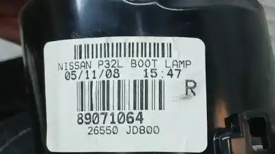 Автозапчастина б/у внутрішній правий завод для nissan qashqai / qashqai +2 i (j10, nj10, jj10e) 2.0 a las 4 ruedas посилання на oem iam 26550jd800 89071064 