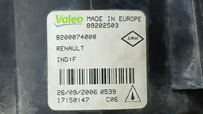 Second-hand car spare part right fog light for dacia logan (ls_) 1.5 dci (ls0k) oem iam references 8200074008 89202503 