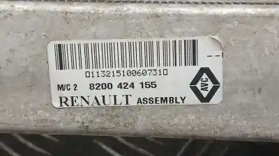 Second-hand car spare part intercooler for dacia logan (ls_) 1.5 dci (ls0k) oem iam references 8200424155  