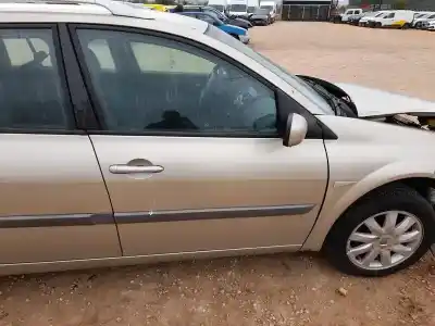 Автозапчастина б/у передні праві двері для renault megane ii ranchera familiar (km0/1_) 1.6 16v посилання на oem iam 7751473729  