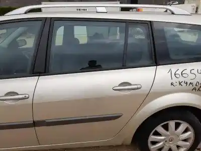 Автозапчастина б/у двері задні ліві для renault megane ii ranchera familiar (km0/1_) 1.6 16v посилання на oem iam 7751475033  