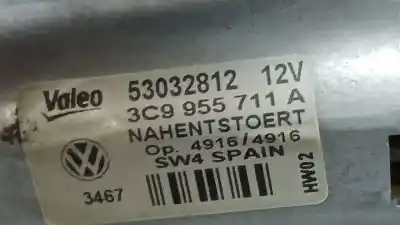 Second-hand car spare part rear windshield wiper motor for volkswagen passat b6 variant (3c5) 2.0 tdi 16v oem iam references 3c9955711a 53032812 