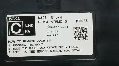 Автозапчасти б/у электронный модуль за mazda cx-30 (dm) skyactiv-x m hybrid ссылки oem iam ggmz001j04 bcka675m0d 