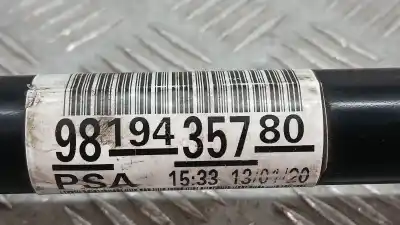 Автозапчастина б/у передня права трансмісія для citroen c5 aircross (a_) 1.2 puretech 130 (arhnsj) посилання на oem iam 9819435780  