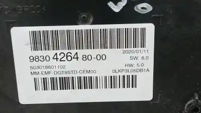 Peça sobressalente para automóvel em segunda mão módulo / sistema de navegação gps por citroen c5 aircross (a_) 1.2 puretech 130 (arhnsj) referências oem iam 9830426480 503018801102 