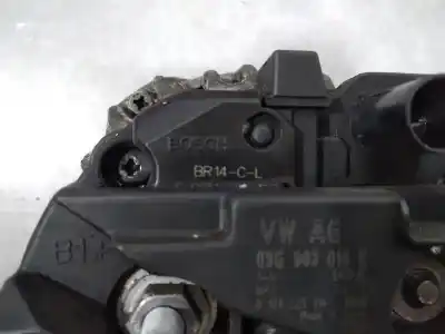 Peça sobressalente para automóvel em segunda mão alternador por audi a4 berlina (b8) basis referências oem iam 03g903016e  br14cl