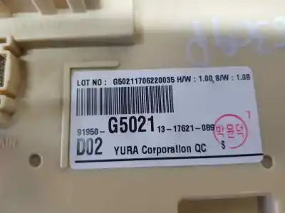 Peça sobressalente para automóvel em segunda mão caixa de fusíveis e relés por kia niro concept referências oem iam 91950g5021  