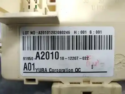 Second-hand car spare part fuse box unit for kia cee´d business oem iam references 91950a2010  