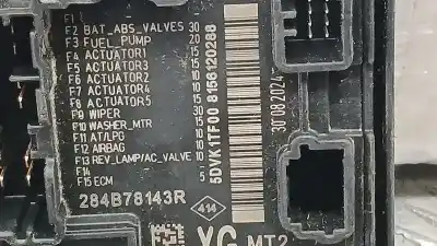 Second-hand car spare part fuse box unit for renault captur ii evolution oem iam references 284b78143r  