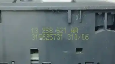 Second-hand car spare part left front power window switch for opel corsa d enjoy oem iam references 13258521aa 315625731 