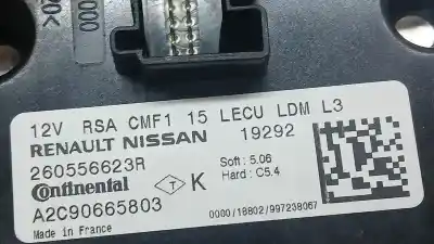 Second-hand car spare part light control unit for renault clio v zen oem iam references 260556623r a2c90665803 