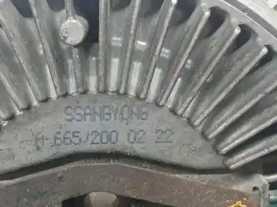 Автозапчасти б/у вязкомоторный вентилятор за ssangyong kyron 2.7 xdi 4x4 ссылки oem iam a66520002  