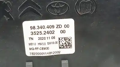 Автозапчастина б/у контроль опалення / кондиціонації для peugeot rifter 1.5 bluehdi 100 посилання на oem iam 98340409zd 35252402 