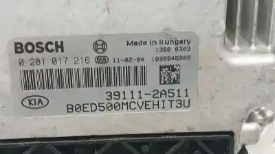 Second-hand car spare part ecu engine control for kia cee´d active oem iam references 391112a511 0281017216 