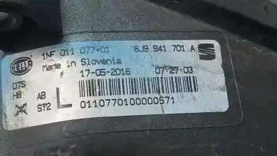 Автозапчасти б/у левая противотуманная фара за seat leon (5f1) 1.6 tdi ссылки oem iam 6j9941701a 1nf01107701 