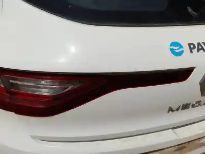 Автозапчасти б/у внутренний левый задний фонарь за renault megane iv fastback (b9a/m/n_) 1.5 blue dci 115 (b9a6) ссылки oem iam 265550248r
