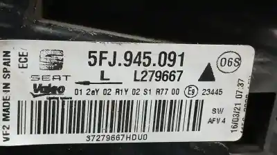 Автозапчастина б/у лівий ход ліхар для seat tarraco (kn2) 2.0 tdi посилання на oem iam 5fj945091 l279667 