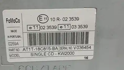 Автозапчасти б/у аудиосистема / радио cd за ford transit connect (p65_, p70_, p80_) 1.8 di ссылки oem iam at1t18c815ba  