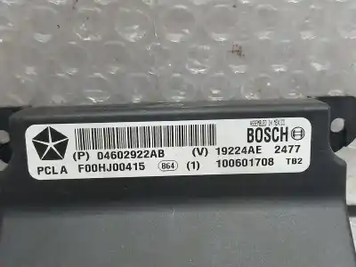 Peça sobressalente para automóvel em segunda mão módulo eletrônico por dodge avenger 2.0 crd referências oem iam 04602922ab  foohj00415