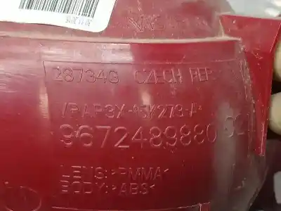 Second-hand car spare part rear left bumper lamp for ds 4 desire oem iam references 9672489880  