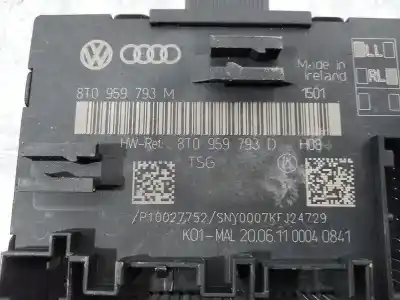 Second-hand car spare part electronic module for audi a4 berlina (b8) basis oem iam references 8t0959793m  