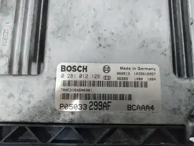 Автозапчасти б/у блок управления двигателем за dodge caliber se ссылки oem iam p05033299af  0281012129