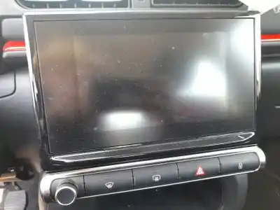 Peça sobressalente para automóvel em segunda mão módulo / sistema de navegação gps por citroen c3 iii (sx) 1.2 puretech 82 referências oem iam 98291383xu