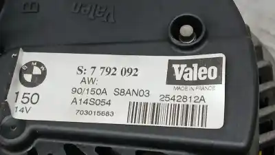 Peça sobressalente para automóvel em segunda mão alternador por bmw 5 (e39) 525 d referências oem iam 7792092 2542812s 