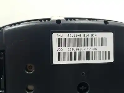 Peça sobressalente para automóvel em segunda mão quadrante por bmw 5 (e39) 525 d referências oem iam 62116914914  