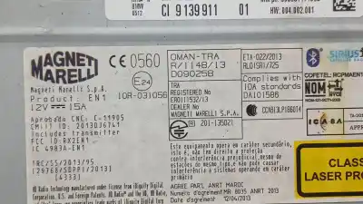 Peça sobressalente para automóvel em segunda mão sistema de áudio / rádio cd por bmw 2 active tourer (f45) 218 i referências oem iam 9139911 503551171829  Peça sobressalente para automóvel em segunda mão sistema de áudio / rádio cd por bmw 2 active tourer (f45) 218 i referências oem iam 9139911 503551171829