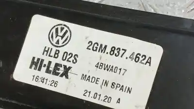 Автозапчасти б/у регулятор стекла переднего правого за volkswagen t-cross (c11) 1.0 tsi ссылки oem iam 2gm837462a  