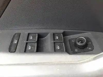 Автозапчасти б/у выключатель левого переднего окна за volkswagen t-cross (c11) 1.0 tsi ссылки oem iam 5g0959858fwhs