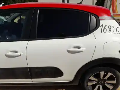 Tweedehands auto-onderdeel deur links achter voor citroen c3 iii (sx) 1.2 vti 82 oem iam-referenties 9812716780