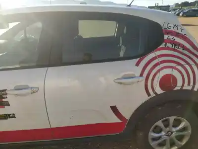 Peça sobressalente para automóvel em segunda mão porta do automóvel traseira esquerda por citroen c3 live pack referências oem iam 9812716780