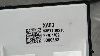 Peça sobressalente para automóvel em segunda mão botão / interruptor elevador vidro dianteiro esquerdo por hyundai bayon (bc3) 1.2 mpi referências oem iam 93571q00104x  