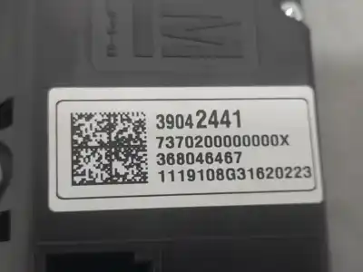 Second-hand car spare part climate control for opel astra k (b16) 1.4 turbo (68) oem iam references 39042441