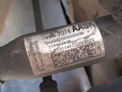 Second-hand car spare part front right transmission for opel astra k (b16) 1.4 turbo (68) oem iam references 13367074 Second-hand car spare part front right transmission for opel astra k (b16) 1.4 turbo (68) oem iam references 13367074