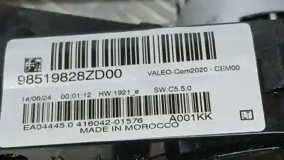 Автозапчастина б/у команда чистити для citroen c4 iii (ba_, bb_, bc_) 1.2 puretech 130 (bahnsa, bahnsb) посилання на oem iam 98519828zd00  