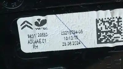 Автозапчастина б/у внутрішній правий завод для citroen c4 iii (ba_, bb_, bc_) 1.2 puretech 130 (bahnsa, bahnsb) посилання на oem iam 9831120580  